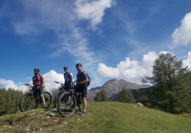 L’équipe du Pôle Montagne sur le (Vélo Tout) Terrain